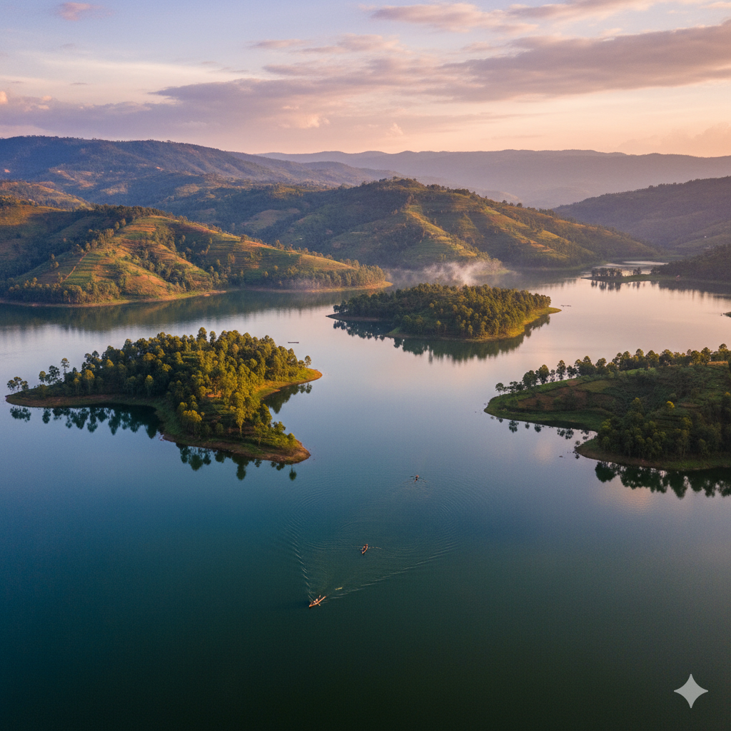 Lake Bunyonyi Scenery