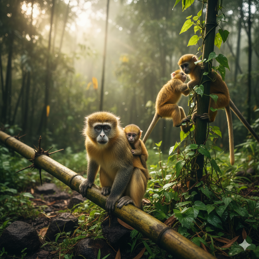 Golden Monkeys Volcanoes NP