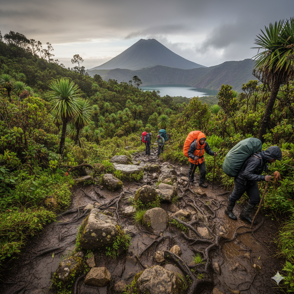 Mount Bisoke Volcano Hike